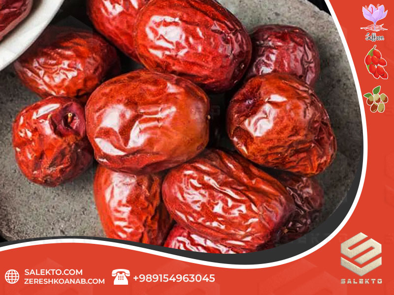 تصویر 1 از عناب خشک خوش ‌طعم خراسان جنوبی با دانه ‌های سالم و درشت + قیمت رقابتی و فروش ویژه