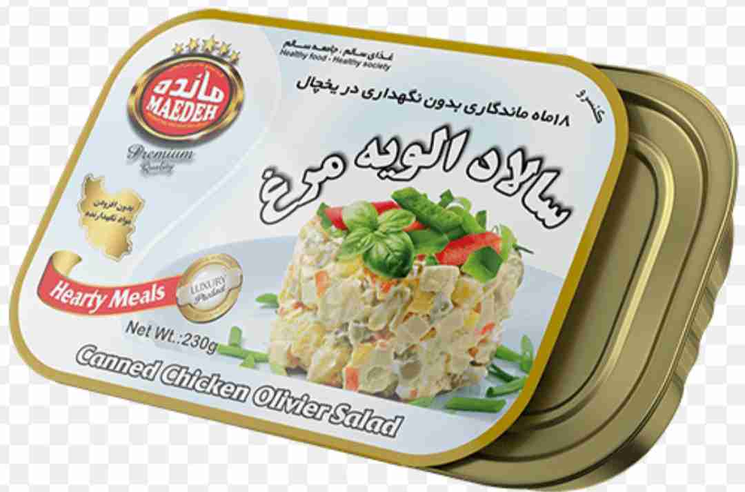 تصویر 1 از قیمت و خرید کنسرو سالاد الویه + فروش استثنایی