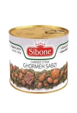 لیست خرید عمده غذای آماده کنسرو خورشت قورمه سبزی 490 گرمی + قیمت باور نکردنی