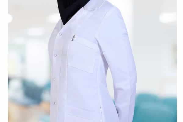 تصویر 2 از قیمت عمده روپوش سفید پزشکی + فروش استثنایی