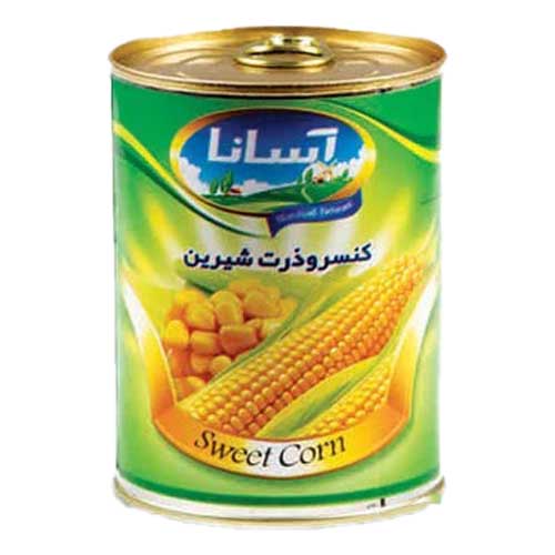 کنسرو ذرت شیرین 420 گرمی بهترین قیمت کف بازار