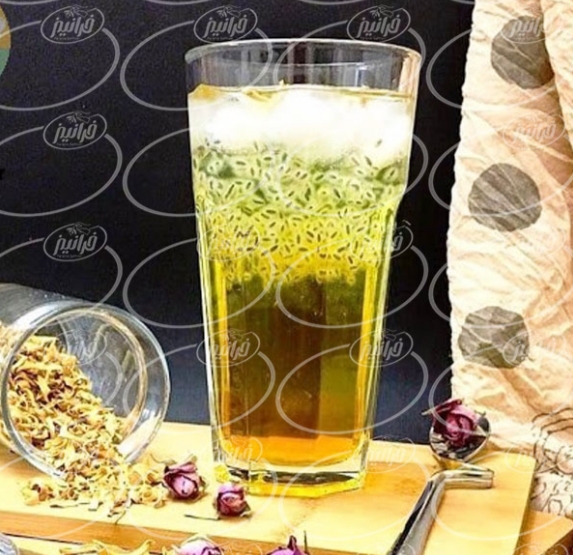 تصویر 3 از قیمت عمده شربت زعفران لیمو ملل‌‌ درجه‌ یک‌