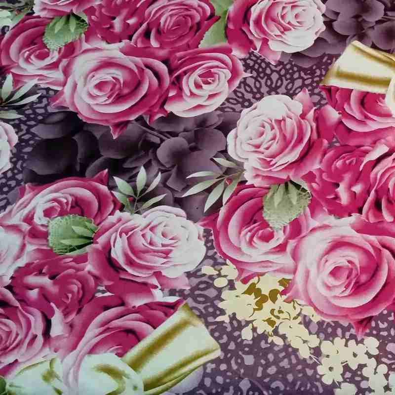 تصویر 1 از قیمت خرید پارچه ملحفه گل مناسب رو بالشتی + فروش ویژه