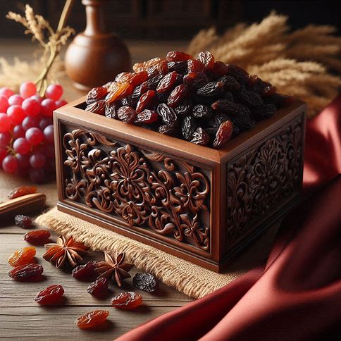 انواع کشمش پلویی سیاه + با کیفیت صادراتی