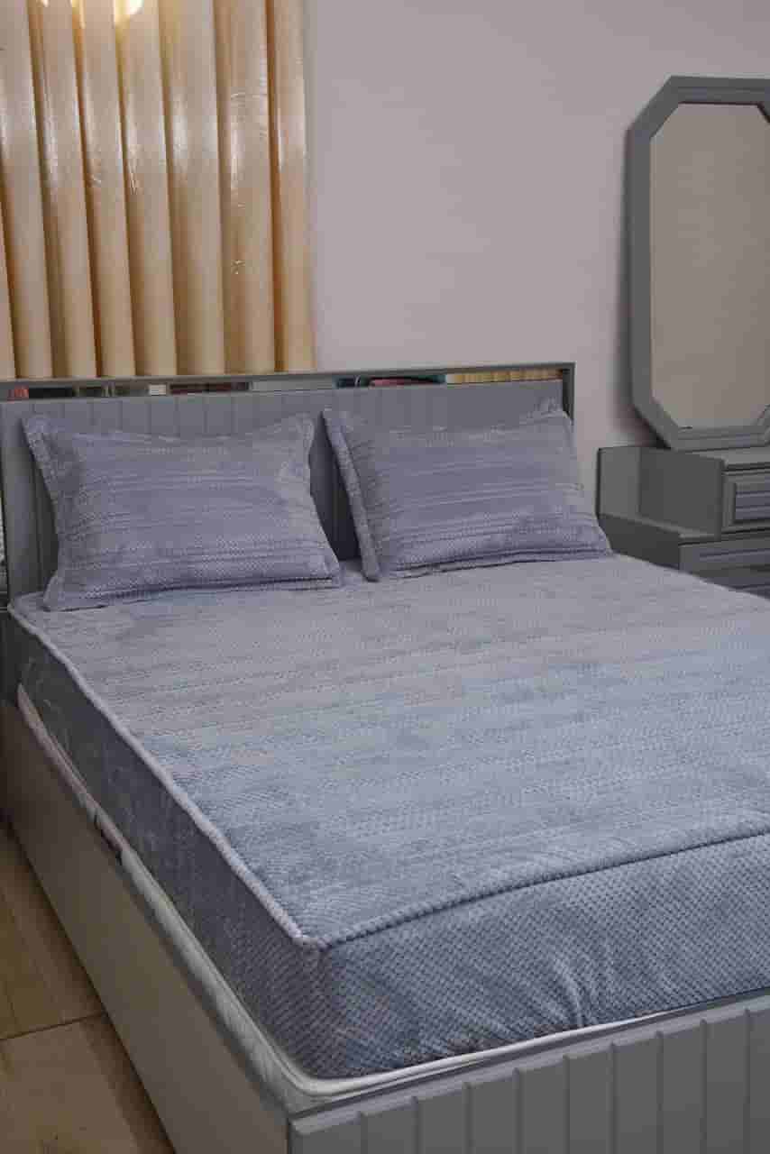 تصویر 5 از کاور تشک مخمل با کیفیت + فروش عمده
