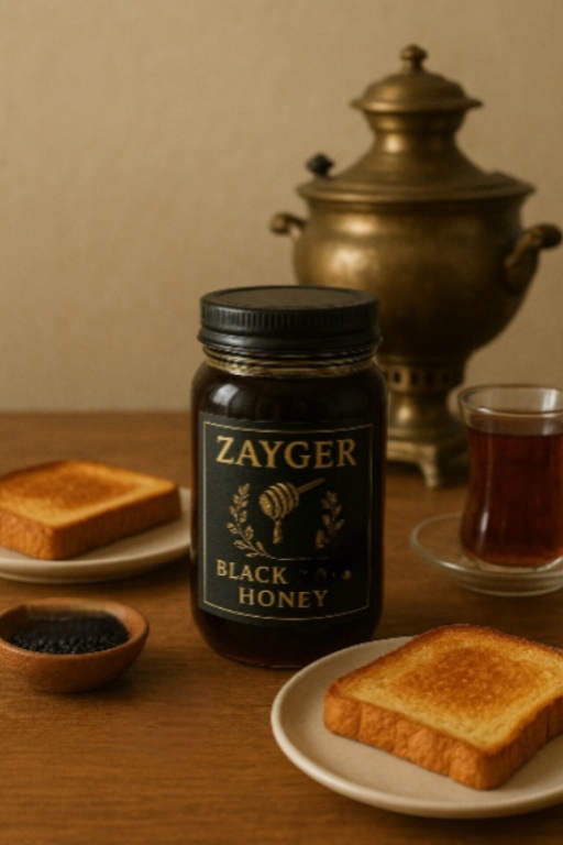 خرید اقتصادی عسل سیاه ارگانیک زایگر + فروش تضمینی