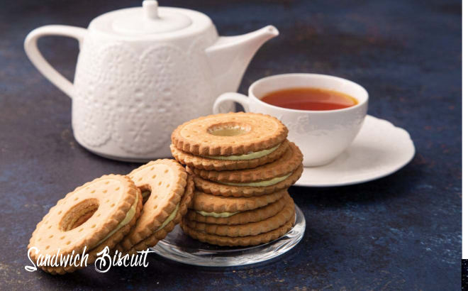 تصویر 1 از بیسکویت کرم دار پرتقالی ۳۴۰ گرمی + تخفیف ویژه