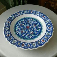 تصویر 5 از خرید بشقاب مینا کاری مسی + قیمت فروش استثنایی