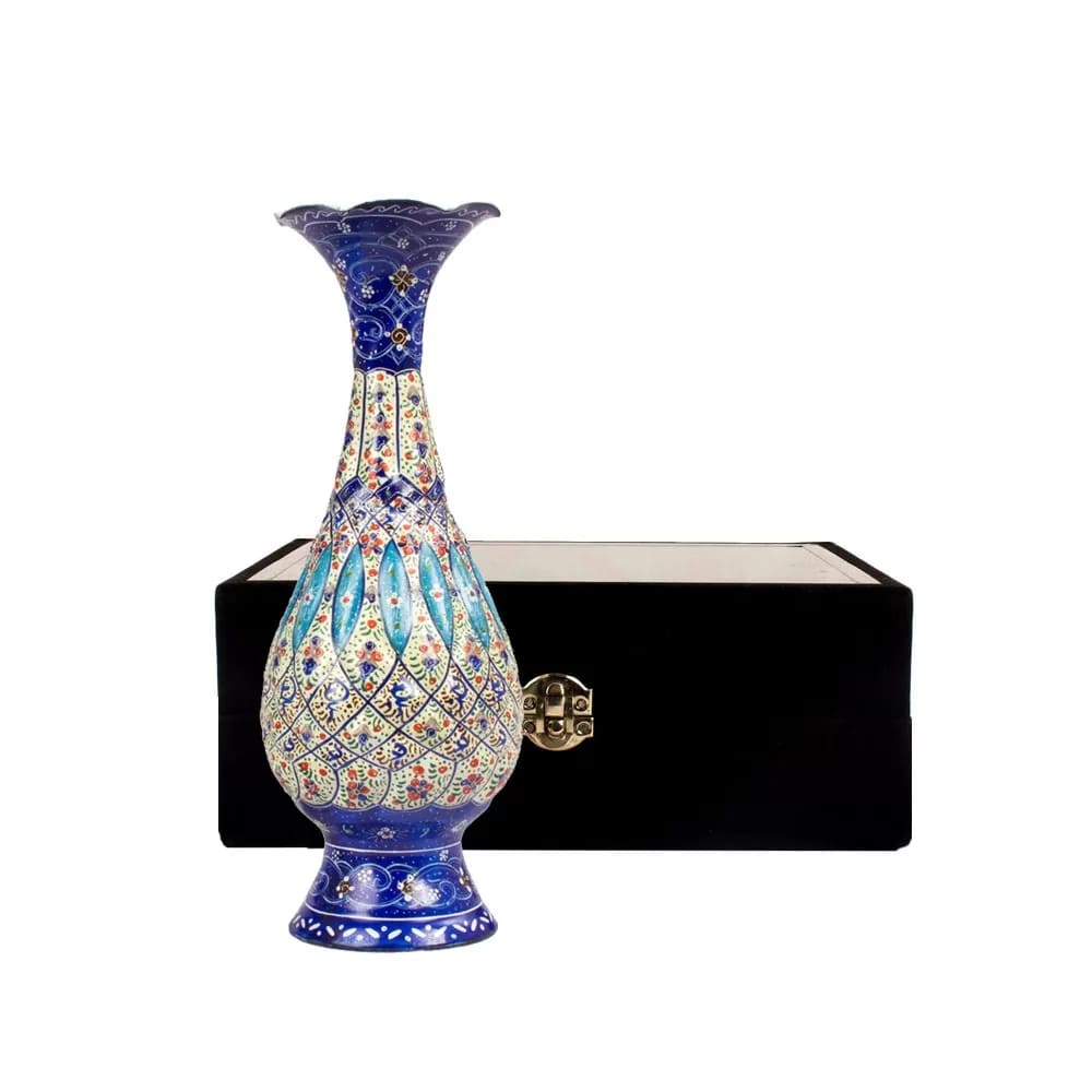 تصویر 4 از خرید گلدان مینا کاری + قیمت فروش استثنایی
