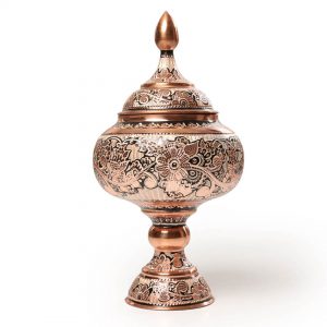 تصویر 2 از خرید جدیدترین انواع ظرف مسی تزئینی