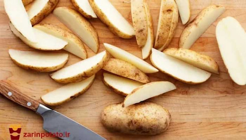 تصویر 5 از سیب زمینی خلالی نیمه آماده + بهترین قیمت خرید