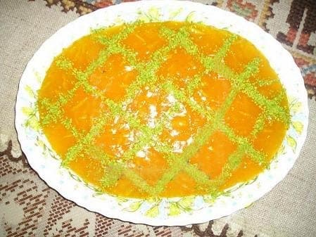 تصویر 1 از قیمت خرید حلوا مسقطی لاری زعفرانی اعلا + فروش ویژه