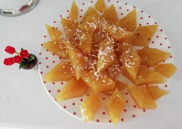 تصویر 4 از قیمت خرید حلوا مسقطی لاری بدون شکر + فروش ویژه