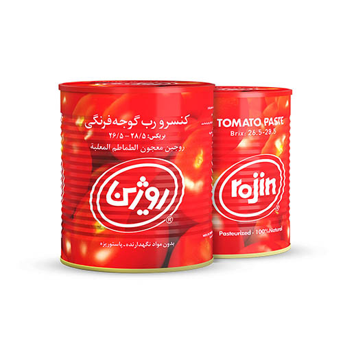 تصویر 2 از فروش رب گوجه روژین درب کارخانه
