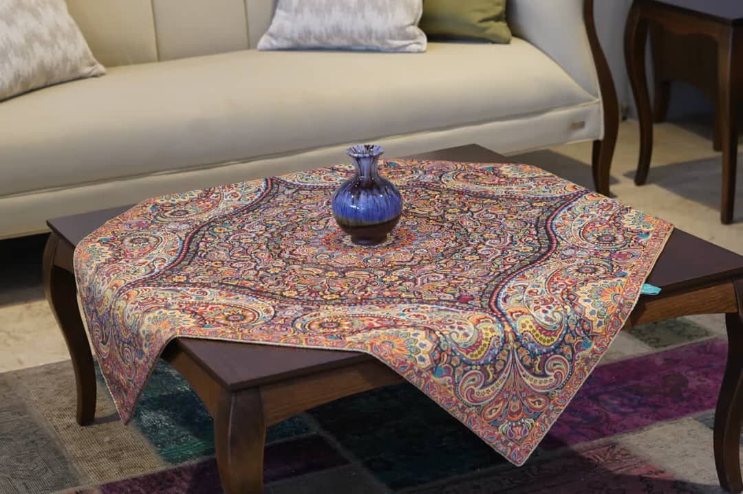 تصویر 1 از ترمه یزد (ابریشم پلی استر درجه یک) + قیمت استثنایی