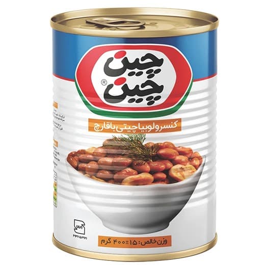 تصویر 1 از قیمت خرید کنسرو لوبیا چیتی با قارچ با فروش عمده