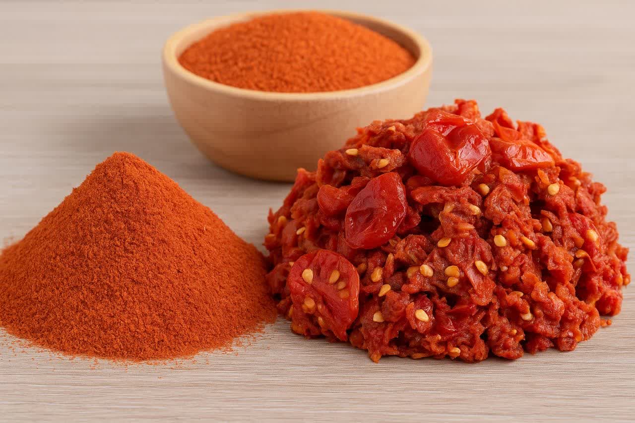 تصویر 1 از عرضه مستقیم تفاله گوجه فرنگی