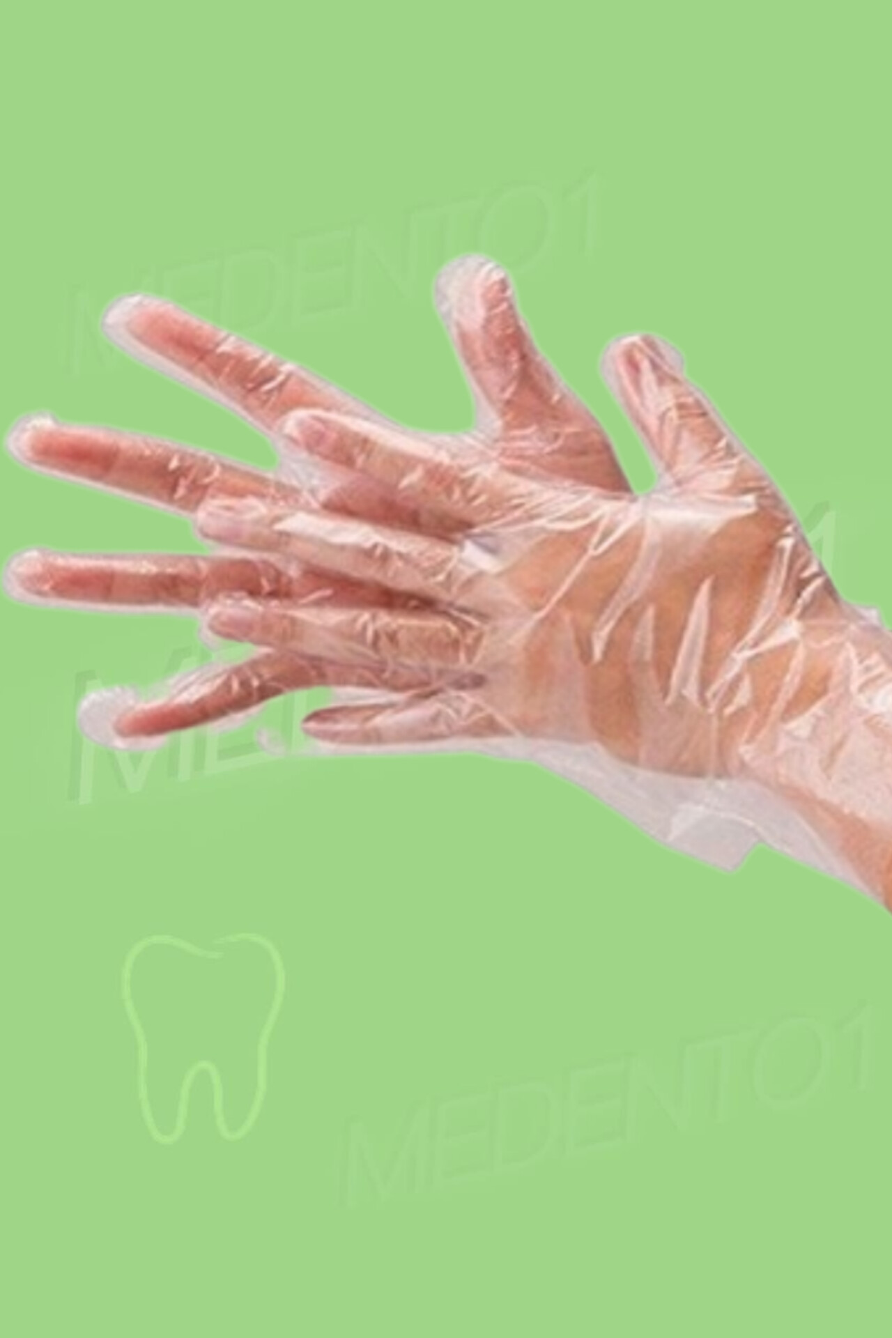 تصویر 1 از فروش دستکش یکبار مصرف نایلونی + کیفیت عالی