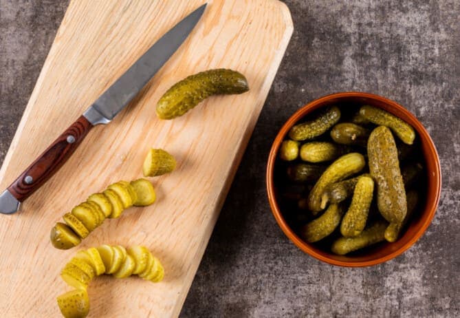 تصویر 3 از قیمت خرید خیارشور خانگی با فروش عمده