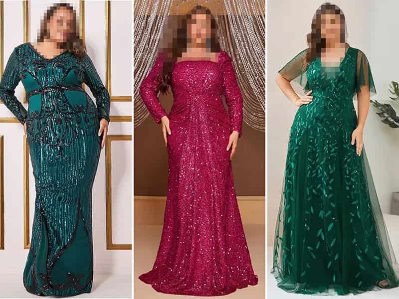 تصویر 4 از قیمت لباس مجلسی بلند زنانه با کیفیت ارزان + خرید عمده
