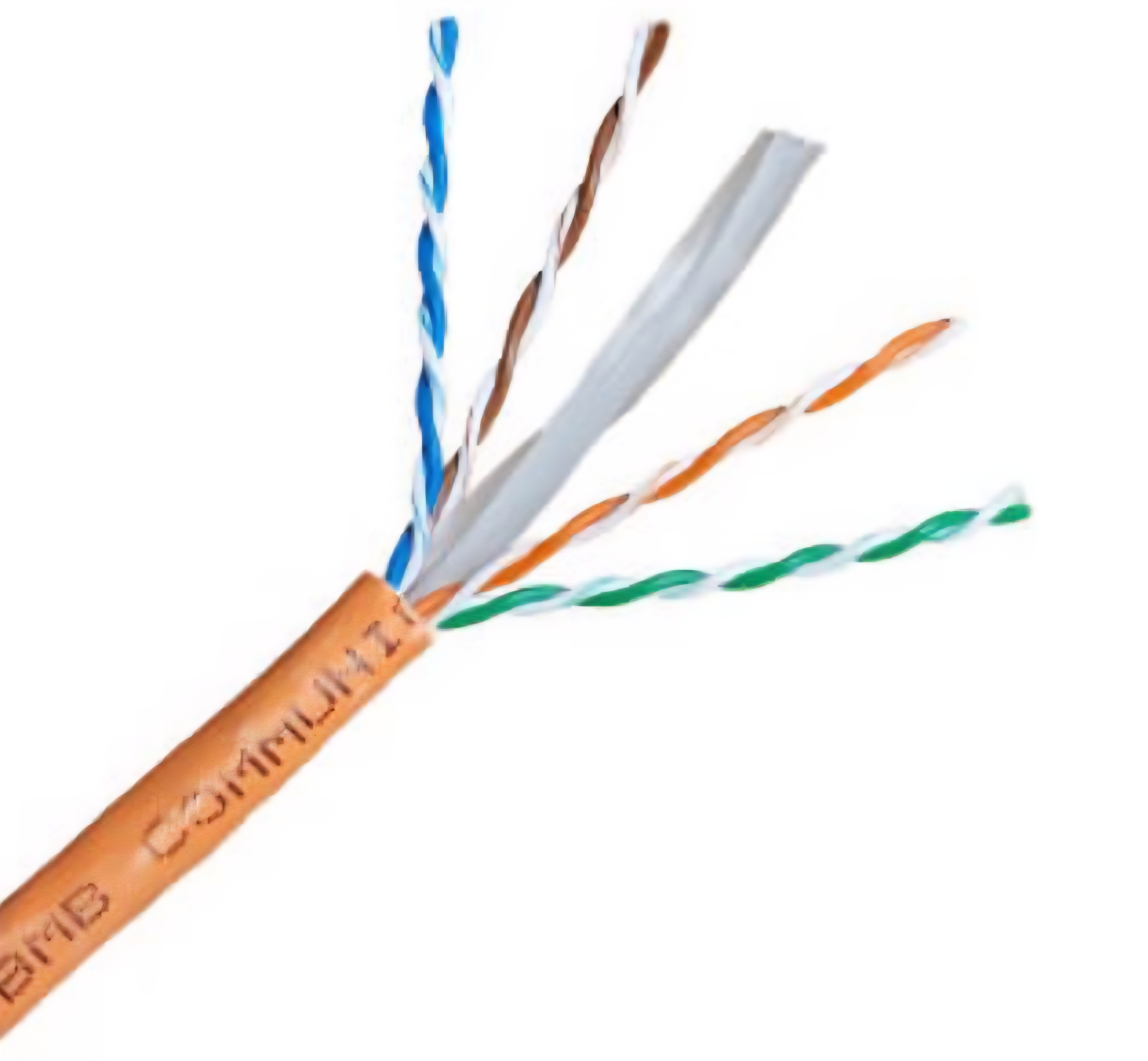 کابل شبکه نگزنس CAT 6 UTP PVC تست فلوک چنل