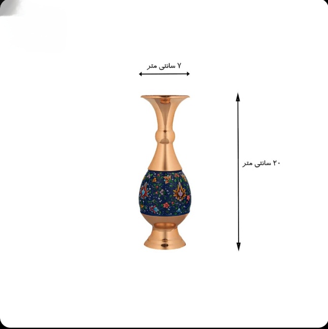 تصویر 2 از گلدان مس و پرداز اصفهان + با قیمت مناسب