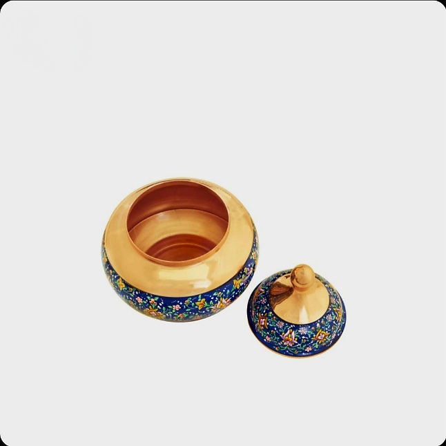 تصویر 1 از قندان مس و پرداز اصفهان + خرید اقتصادی