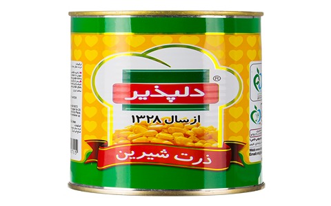 تصویر 2 از خرید و قیمت کنسرو ذرت شیرین دلپذیر + فروش صادراتی