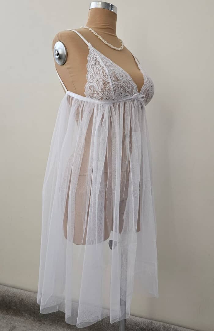تصویر 2 از لباس خواب تور عروس زنانه