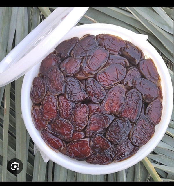 خرمای کبکاب شیره دار سطلی