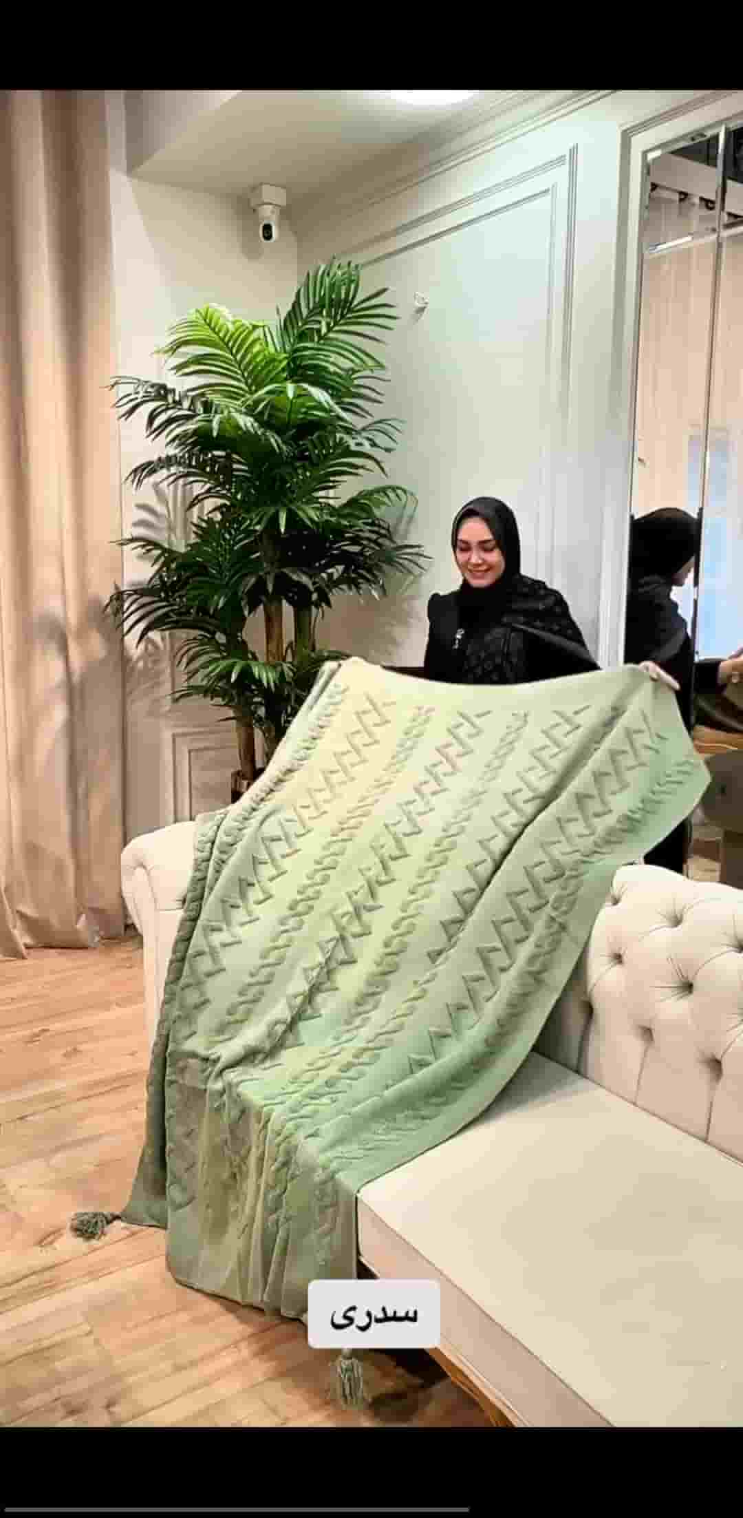 تصویر 2 از شال مبل رنگی + خرید عمده