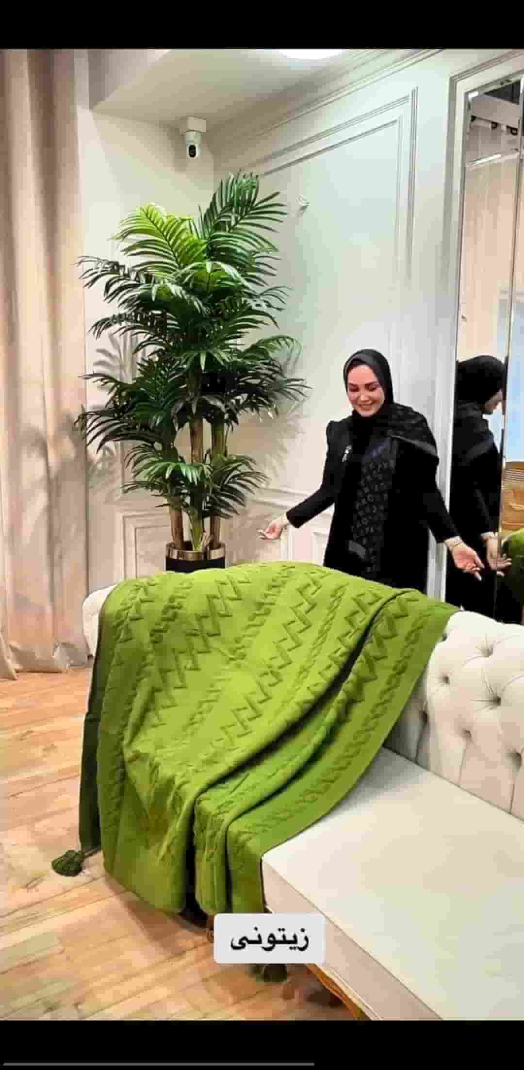 تصویر 1 از شال مبل رنگی + خرید عمده