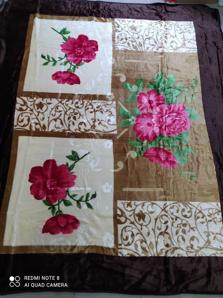 تصویر 4 از پتو نسیم یک نفره گلدار