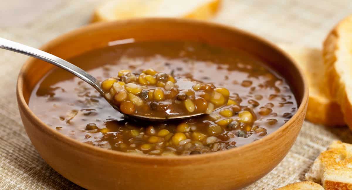 تصویر 1 از راهنمای خرید سوپ عدس نیمه آماده گلها + قیمت عالی