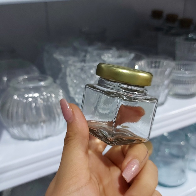 تصویر 1 از قیمت خرید جار شیشه ای فانتزی + فروش ویژه