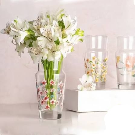 خرید عمده و قیمت مناسب گلدان بلور مدل فلکسی