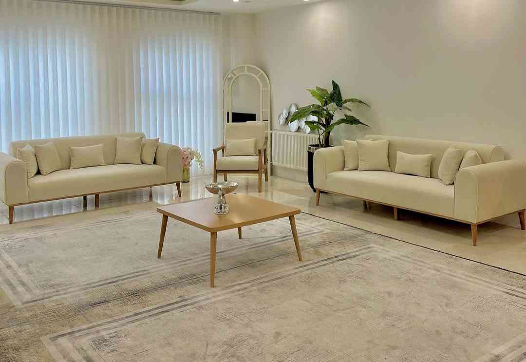 تصویر 5 از خرید و فروش مبل راحتی مینیمال رنگ روشن با شرایط فوق العاده
