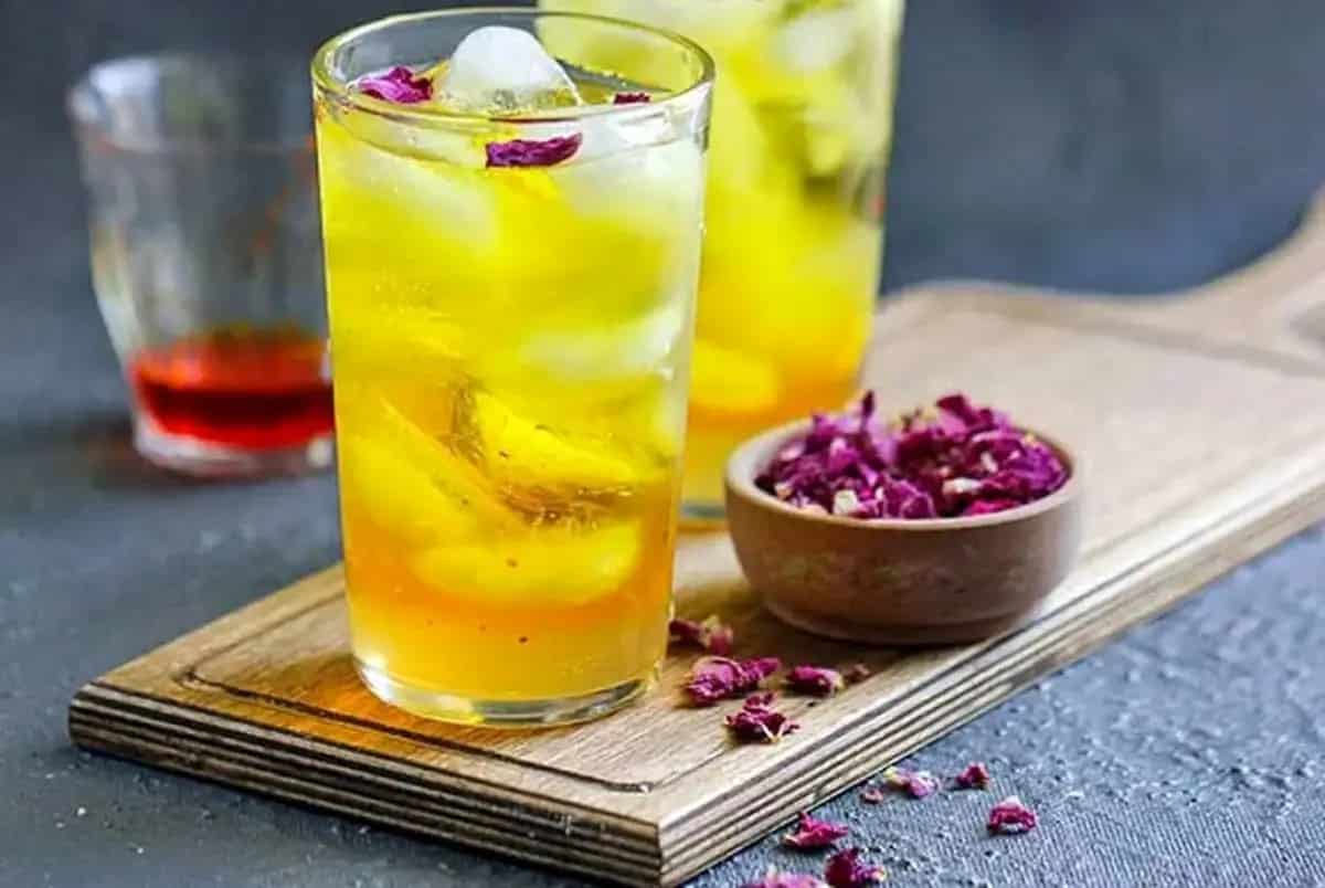 تصویر 1 از راهنما ی خرید شربت زعفران با گل محمدی + قیمت عالی