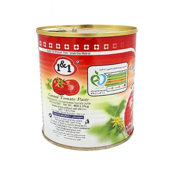 تصویر 4 از خرید و قیمت رب گوجه یک و یک + فروش عمده