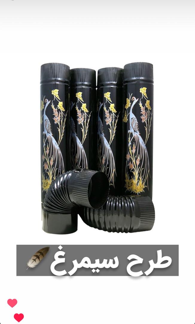 تصویر 4 از فروش مستقیم از کارخانه لوله بخاری طرح دار + خرید به صرفه