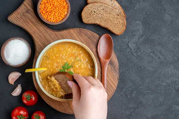 تصویر 3 از قیمت خرید سوپ نیمه آماده جو دو سر با عصاره مرغ + فروش ویژه