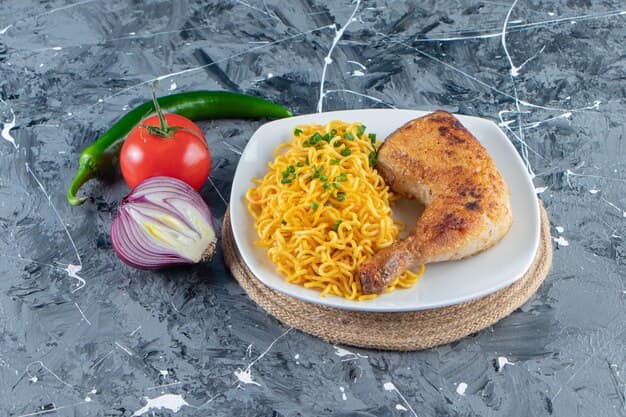 تصویر 4 از قیمت خرید نودل طعم مرغ تریاکی + فروش ویژه