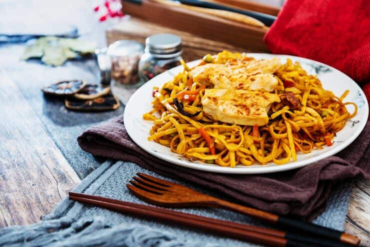 تصویر 3 از قیمت خرید نودل طعم مرغ تریاکی + فروش ویژه