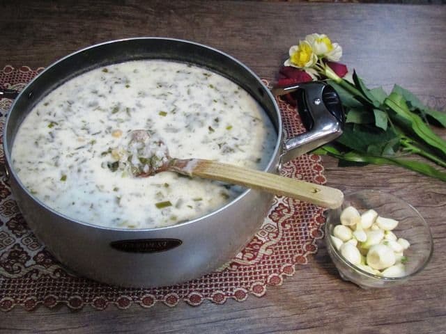 تصویر 2 از خرید آش نیمه آماده دوغ + فروش استثنائی