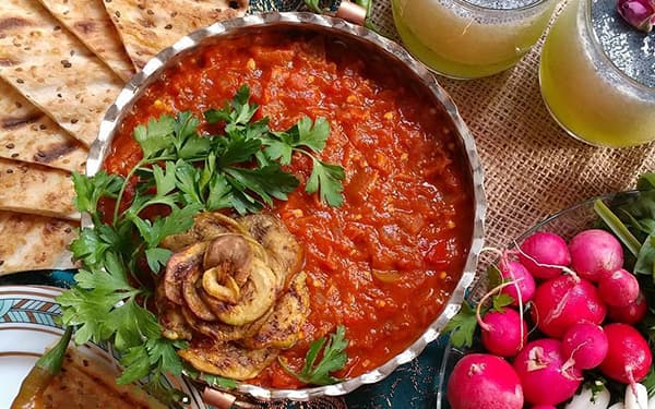 خرید امن کنسرو خوراک بادمجان ۴۰۰ گرم + قیمت رقابتی