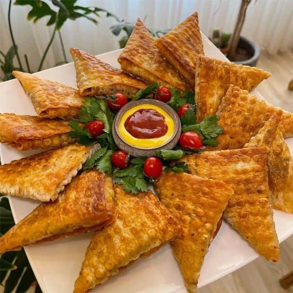 تصویر 5 از خرید سمبوسه نیمه آماده پیتزایی + قیمت فروش استثنائی