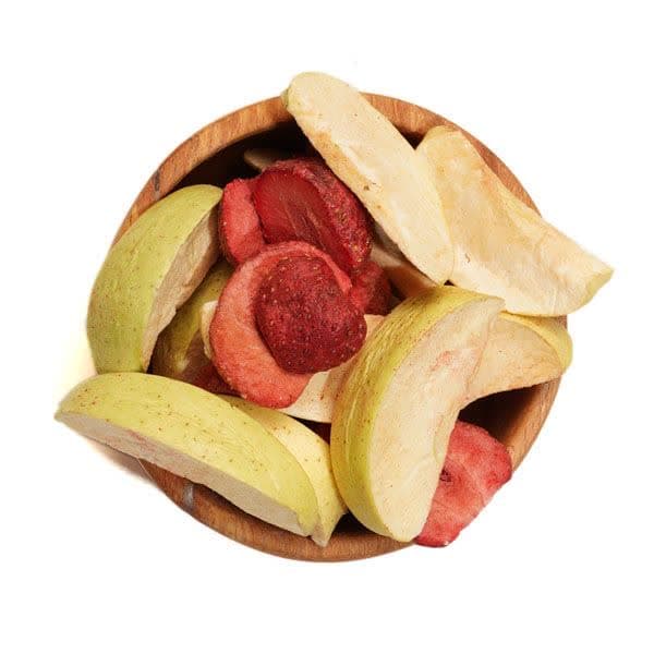 فروش میوه پفکی مخلوط، بسته بندی 40 گرمی + قیمت مناسب