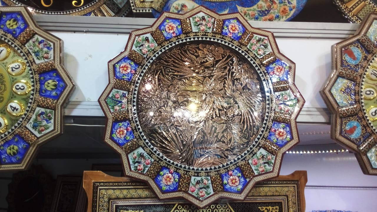 تصویر 2 از فروش تابلو مسی با قاب میناکاری