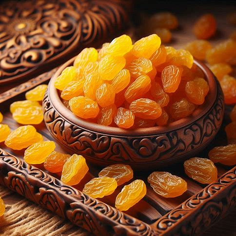 تصویر 4 از قیمت روز فروش عمده کشمش طلایی ممتاز بناب