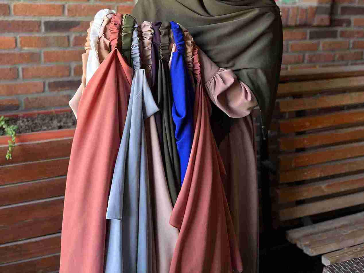 تصویر 5 از فروش عمده روسری کش دار نارا + قیمت صادراتی